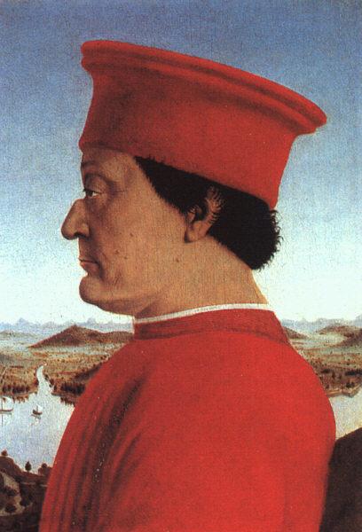 Piero della Francesca The Duke of Urbino France oil painting art